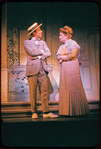 Robert Preston and Pert Kelton in the stage production The Music Man