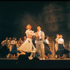 Dusty Worrall, Danny Carroll [center] and unidentified others in the stage production The Music Man