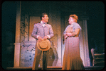 Robert Preston and Pert Kelton in the stage production The Music Man