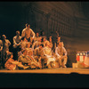 David Burns [right] and unidentified others in the stage production The Music Man