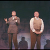 Robert Preston and Iggie Wolfington in the stage production The Music Man