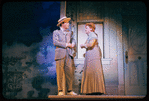 Robert Preston and Pert Kelton in the stage production The Music Man