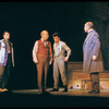 Robert Preston, Danny Carroll, David Burns and unidentified in the stage production The Music Man