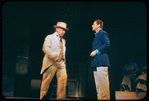 David Burns and Robert Preston in the stage production The Music Man