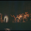 David Burns [left] and unidentified others in the stage production The Music Man