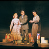 Dusty Worrall, Robert Preston and Danny Carroll in the stage production The Music Man