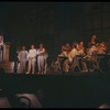 Barbara Cook, David Burns [left], Robert Preston [center] and unidentified others in the stage production The Music Man