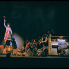 Helen Raymond [left] and unidentified others in the stage production The Music Man