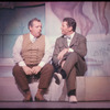 Iggie Wolfington and Robert Preston in the stage production The Music Man