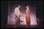 Robert Preston and Barbara Cook in the stage production The Music Man