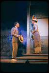 Robert Preston and Barbara Cook in the stage production The Music Man