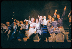 Dusty Worrall, Danny Carroll [center] and unidentified others in the stage production The Music Man