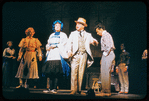 Dusty Worrall, Helen Raymond, David Burns and Danny Carroll in the stage production The Music Man