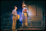 Robert Preston and Barbara Cook in the stage production The Music Man