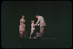 Barbara Cook, Eddie Hodges and Robert Preston in the stage production The Music Man