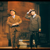 Iggie Wolfington and Robert Preston in the stage production The Music Man