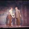 Iggie Wolfington and Robert Preston in the stage production The Music Man