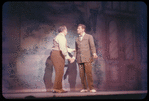 Iggie Wolfington and Robert Preston in the stage production The Music Man