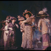 Helen Raymond [center] and unidentified others in the stage production The Music Man