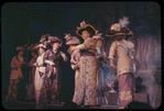 Helen Raymond [center] and unidentified others in the stage production The Music Man