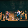 Iggie Wolfington [center] and unidentified others in the stage production The Music Man