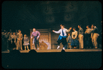 Iggie Wolfington [center] and unidentified others in the stage production The Music Man