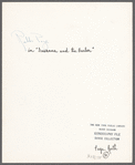 Ruth Page in Susanna and the Barber