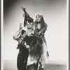 Sonia Arova and Oleg Briansky in the medallion scene of Revanche (Revenge)