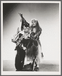 Sonia Arova and Oleg Briansky in the medallion scene of Revanche (Revenge)