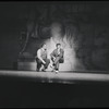 Iggie Wolfington and Robert Preston in the stage production The Music Man