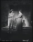 Robert Preston and Pert Kelton in the stage production The Music Man