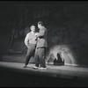 Iggie Wolfington and Robert Preston in the stage production The Music Man