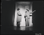 David Burns and Robert Preston in the stage production The Music Man