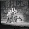 Iggie Wolfington and Robert Preston in the stage production The Music Man