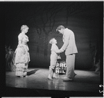 Barbara Cook, Eddie Hodges and Robert Preston in the stage production The Music Man
