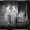 Robert Preston and Barbara Cook in the stage production The Music Man