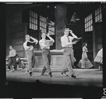Scene from the stage production The Music Man