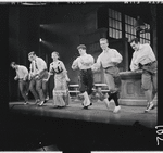 Barbara Cook and unidentified others in the stage production The Music Man