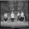 Helen Raymond [center] and unidentified others in the stage production The Music Man