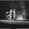 Robert Preston and Barbara Cook in the stage production The Music Man
