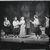 Barbara Cook [center] and unidentified others in the stage production The Music Man