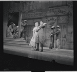 Danny Carroll, Dusty Worrall and unidentified others in the stage production The Music Man