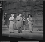 Barbara Cook, David Burns and Helen Raymond in the stage production The Music Man