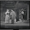 Barbara Cook, David Burns [left] and unidentified others in the stage production The Music Man