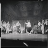 Iggie Wolfington [left] and unidentified others in the stage production The Music Man