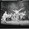 Dusty Worrall, Danny Carroll and unidentified others in the stage production The Music Man