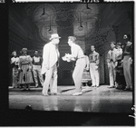 David Burns, Danny Carroll [center] and unidentified others in the stage production The Music Man