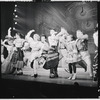 Dusty Worrall, Danny Carroll [center] and unidentified others in the stage production The Music Man