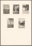 Five images of Ted Shawn in Algeria