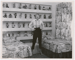 Elaine Stritch with her doll collection